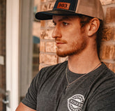 903 texas hat leather