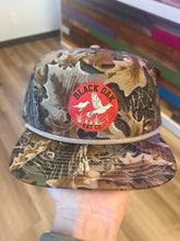 Black Oak Dove printed in red on R256 Realtree camo