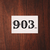903 INC Area Code Sticker