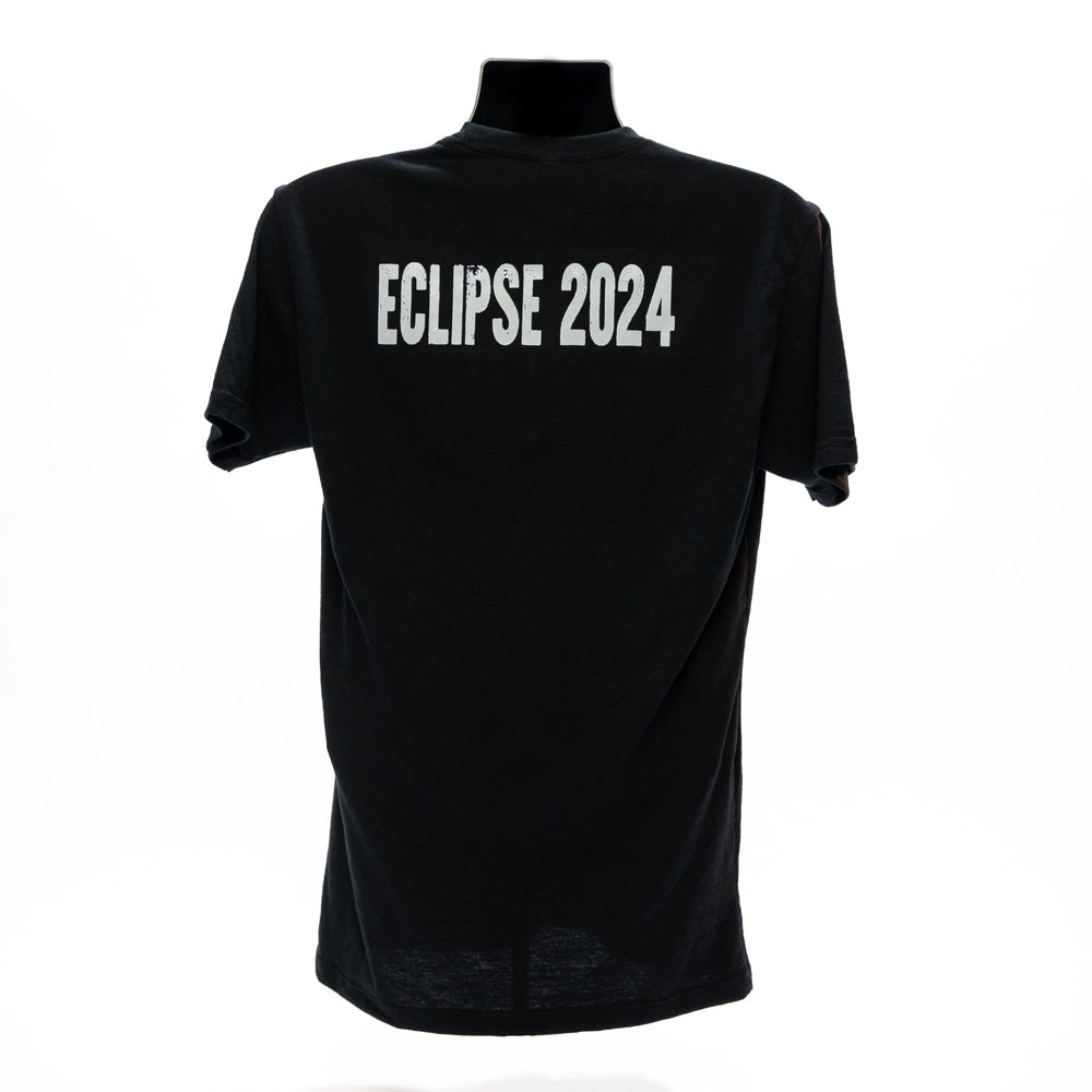 Texas Solar Eclipse Glasses T- Shirt Black