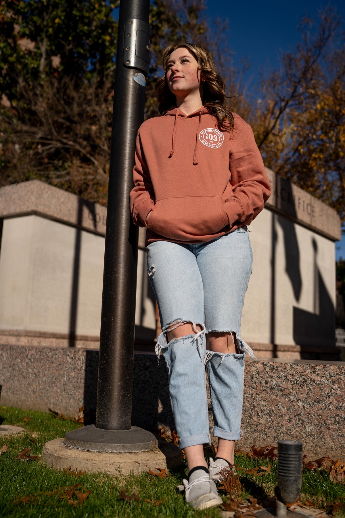 903 inc Original Hoodie - Rust