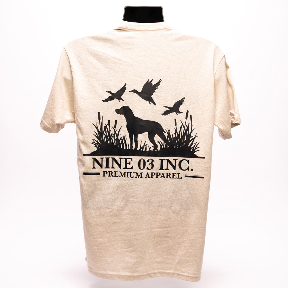 Bird Dog T-shirt - Cream