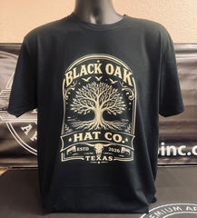 Black Oak Cream logo on black
