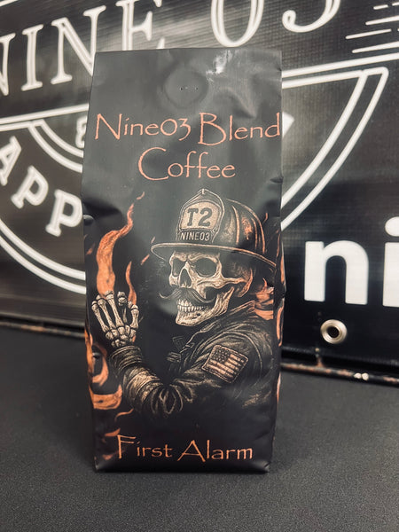 First Alarm 12 oz coffee ground - (Brazil Blend) – Nine03 Inc