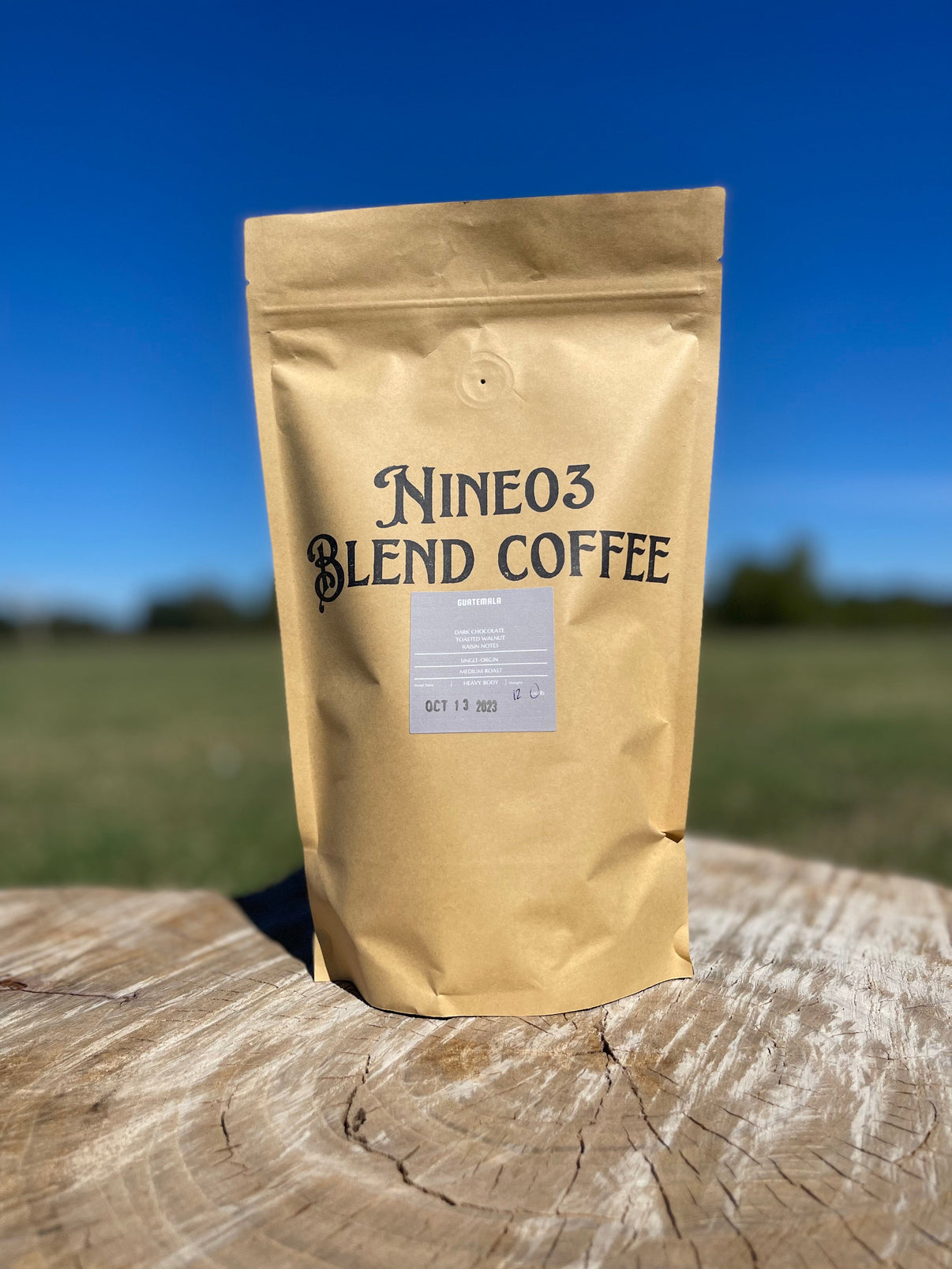12 oz coffee Guatemala Blend WHOLE BEANS 903inc