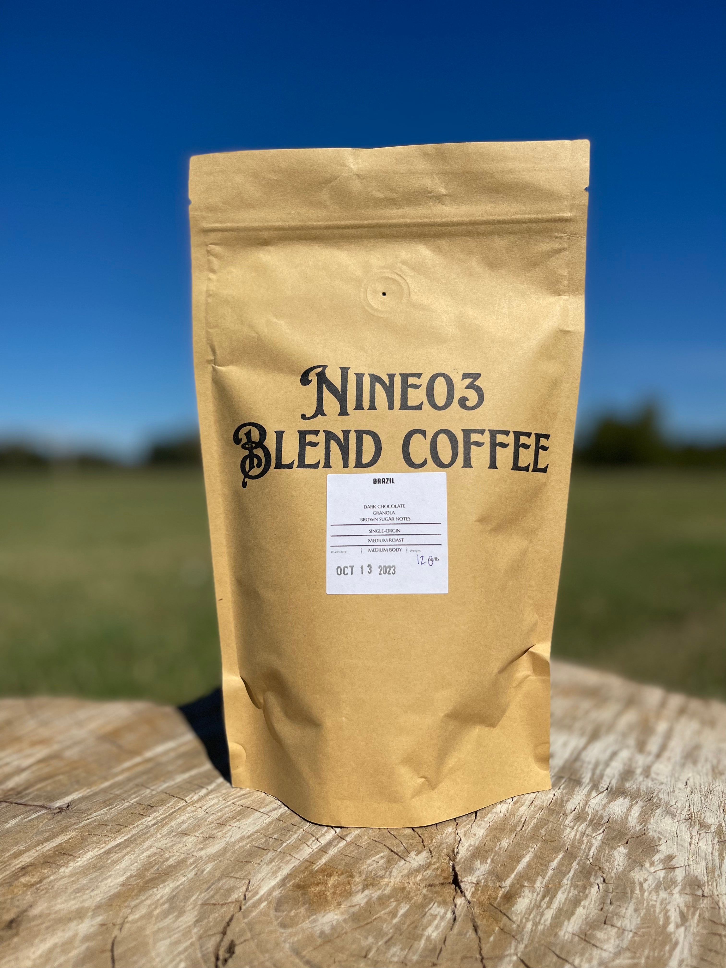 12 oz coffee - Brazil Blend GROUND