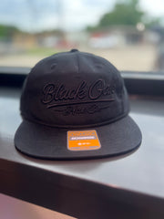 Black Oak 3D Puff on Richardson Snapback 256 Black/Black